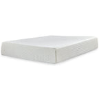 Matelas en mousse à mémoire de forme et ensemble sommier réglable 12 po noir/blanc – Grand lit/Très grand lit, 2 personnes
