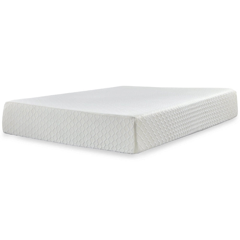 Matelas en mousse à mémoire de forme et ensemble sommier réglable 12 po noir/blanc – Grand lit/Très grand lit, 2 personnes