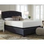Matelas en mousse à mémoire de forme et ensemble sommier réglable 12 po noir/blanc – Grand lit/Très grand lit, 2 personnes