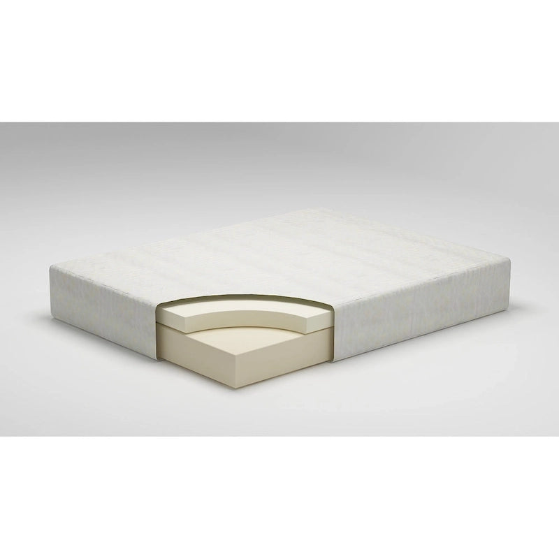Matelas en mousse à mémoire de forme et ensemble sommier réglable 12 po noir/blanc – Grand lit/Très grand lit, 2 personnes