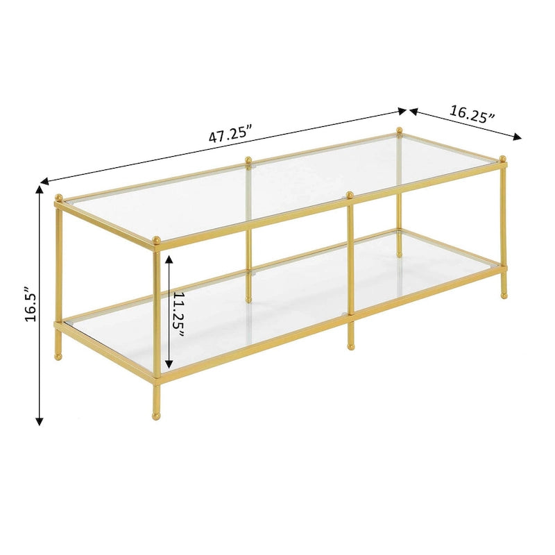Table basse 2 niveaux chrome et verre – Style moderne pour salon, peut accueillir 1 à 4 personnes