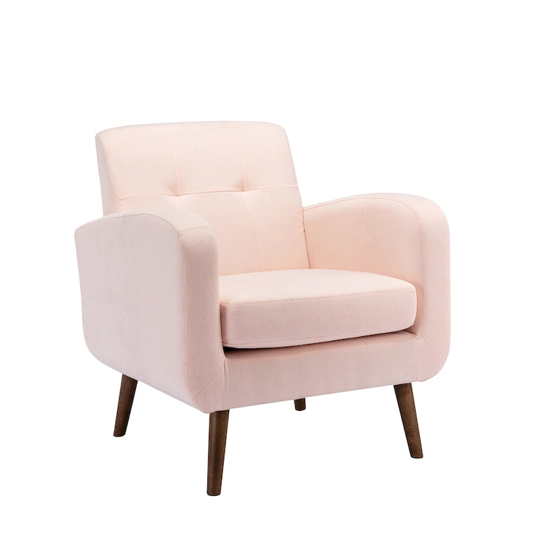 Fauteuil capitonné, options tissu et PU, une place – Plusieurs coloris
