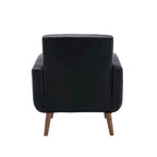 Fauteuil capitonné, options tissu et PU, une place – Plusieurs coloris