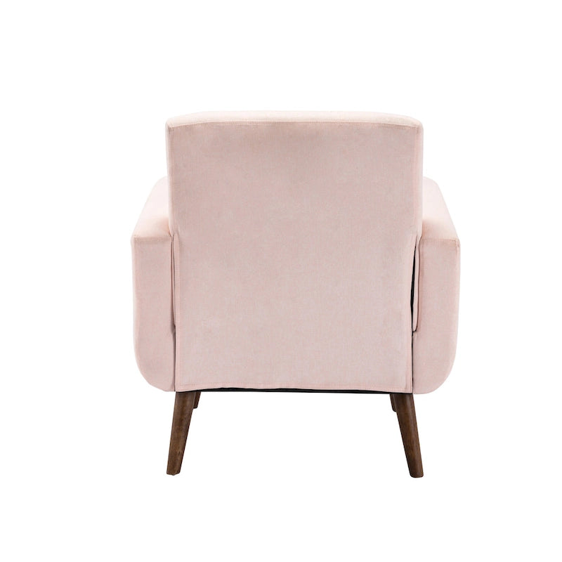 Fauteuil capitonné, options tissu et PU, une place – Plusieurs coloris
