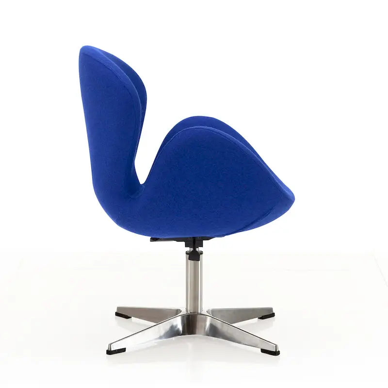 Fauteuil d'appoint pivotant réglable en tissu rouge / orange / gris / vert / bleu – Monoplace