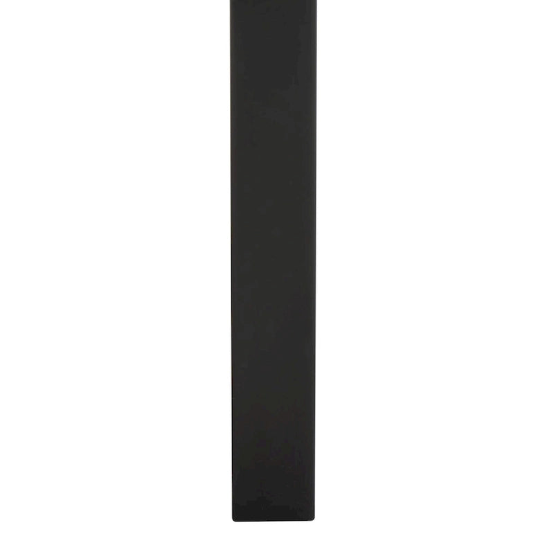 Meuble TV en rotin noir/naturel à 2 portes, L 137 cm – 1 unité