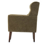 Fauteuil d'appoint rembourré avec oreiller lombaire, 1 place (Avocat/Orange/Beige/Jaune)
