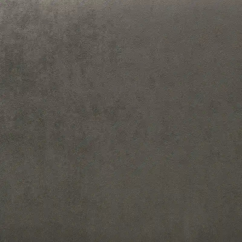 Fauteuil de salon 2 places en similicuir et tissu fumée/anthracite/crème