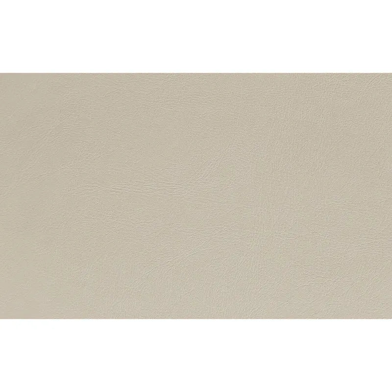 Fauteuil de salon 2 places en similicuir et tissu fumée/anthracite/crème